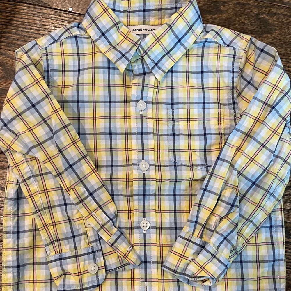 18-24 Month Janie and Jack Button Down Shirt